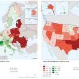Radiografia do dia: A esperança média de vida nos EUA e na UE