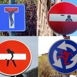 Uma cidade, um museu: conhece o artista que transforma sinais de trânsito em obras de arte (fotos) 
