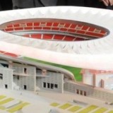 Estádio do Atlético de Madrid terminado em 2017, um ano depois do previsto 