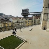 Terraços do Carmo, Lisboa, fotografados pelo Público