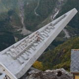 O espetacular miradouro que terá as melhores vistas sobre um dos tesouros da Noruega 