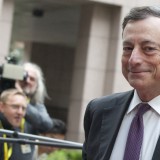 Mario Draghi, presidente do BCE.