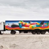 Camiões coloridos ou arte em movimento?