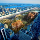 Afundar o Central Park? Um projeto no mínimo inovador...