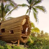 Playa Viva: Vestir a pele de Robinson Crusoe numa cabana-árvore de bambu sustentável 