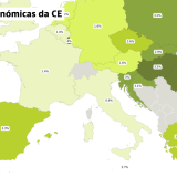 O mapa económico da Europa: PIB, dívida e desemprego este ano em cada país