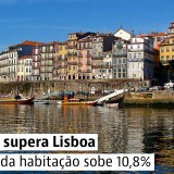 Preço das casas aumenta 6,8% em Portugal