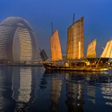 O hotel ferradura fica na China