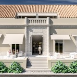Emblemático edifício Assembleia da Granja convertido em condomínio de luxo na praia de Espinho