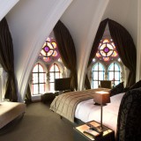 Uma das suites do hotel