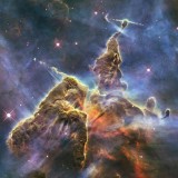 Nebulosa conhecida como 'Os Pilares da Criação'