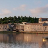 Novo condomínio de luxo a nascer nos armazéns do vinho do Porto em Gaia