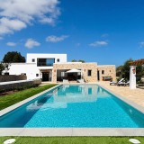 Uma casa típica de Ibiza