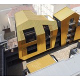 Um edifício diferente do habitual