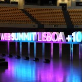 Web Summit em tendas, por causa de atrasos na expansão da FIL