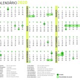 Calendário de 2020: os feriados e pontes para começar a planear este ano