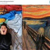 Recriar obras de arte famosas em casa: o novo “challenge” que faz furor na internet