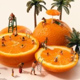 O incrível mundo em miniatura: artista japonês transforma objetos do dia a dia em arte