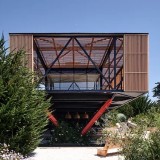 Uma bonita casa em estilo japonês construída no Chile - a arquitetura é incrível