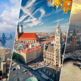 A taxa de esforço para arrendar e comprar uma casa no centro das grandes cidades mundiais