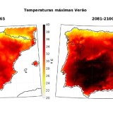 Península Ibérica vai “assar” este século com aumento da temperatura