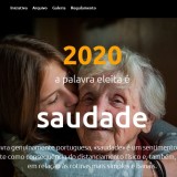 Saudade foi a PALAVRA DO ANO 2020