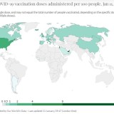 Vacinas contra a Covid-19 administradas em Portugal e no mundo