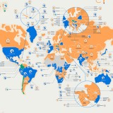 Cães ou gatos? Este mapa revela as preferências de cada país