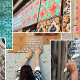 Preencher os vazios das fachadas com arte: esta artista do Porto leva poesia às cidades