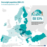 Mais de metade dos portugueses (e dos europeus) têm excesso de peso 