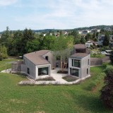 Uma espetacular casa pré-fabricada nos Alpes