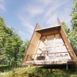 Casas pré-fabricadas para teletrabalhar