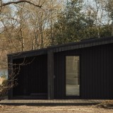 Ecoturismo de casas pré-fabricadas