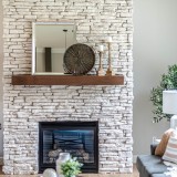 Ideias de decoração para lareiras rústicas