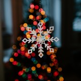 Decorações de Natal com materiais reciclados