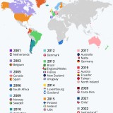 Em que países é legal o casamento entre pessoas do mesmo sexo