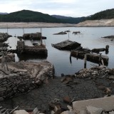 Aldeias submersas a reaparecer