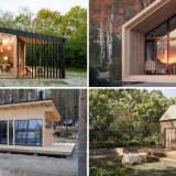 Casas de madeira pré-fabricadas