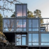 Casas pré-fabricadas com contentores