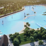 maior praia artificial da Europa