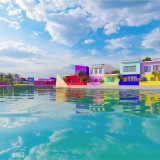 cidade flutuante Maldivas