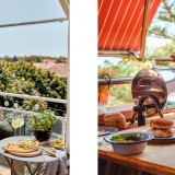 Churrasqueira no terraço