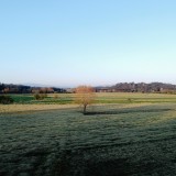 vista panorâmica de terreno