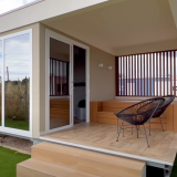 Casas pré-fabricadas móveis e que podem ser personalizáveis