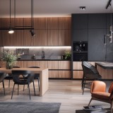 iluminação de cozinha