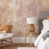 pintar as paredes com terracota