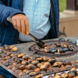 Magusto: castanhas assadas quentes e boas