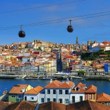 Construção de casas no Porto