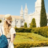 turistas em Lisboa