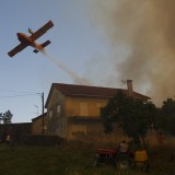 Casas destruídas nos incêndios 2017